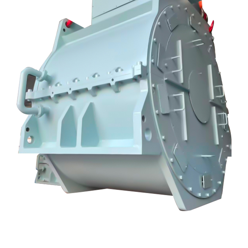 Base de machine marine refroidie à l'eau à aimant permanent à serrage d'arbre intégré